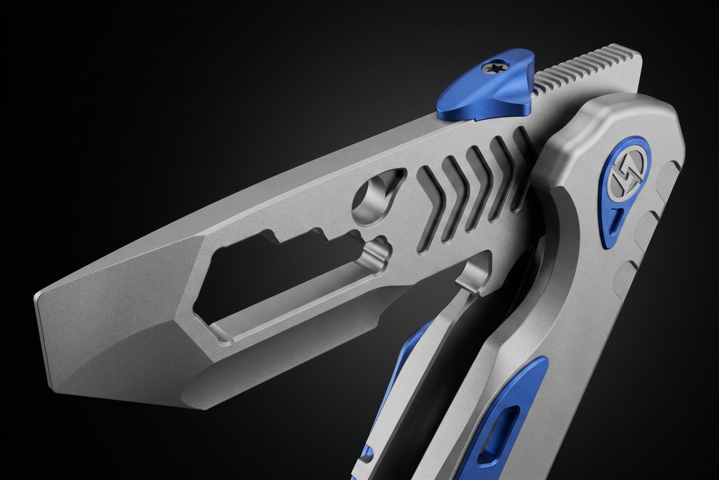 Serrated Shark™ T080 Folding EDC Pry Bar（Pre-sale order，order deadline is June 15th.）
