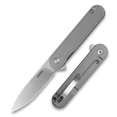 Rocket T025 Pocket Knife（2.76''+D2 Blade+Titanium）Frame Lock-Flipper